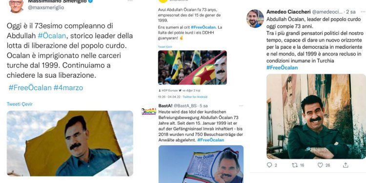 Ji cîhanê peyamên 4’ê Nîsanê: Ji Rêber Apo re Azadî