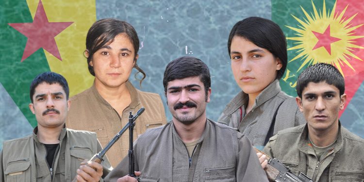 HPG’ê nasnameya 5 gerîlayên di encama çekên kîmyewî de şehîd bûne eşkere kir