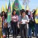 Gelê Tirbespiyê bi pêşengiya Yekitiya Jinên Ciwan îxaneta PDK’ê protesto kirin
