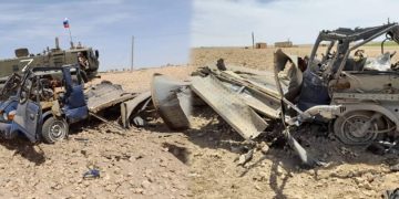 Dewleta Tirk a dagirker li Eyn Îsayê li wesayîtekê xist