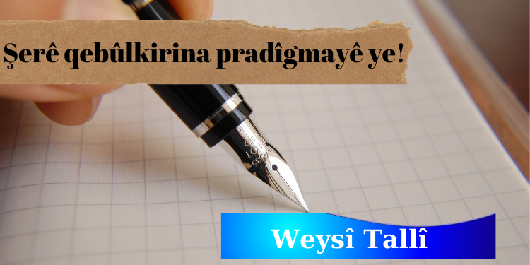 Şerê qebûlkirina pradîgmayê ye!