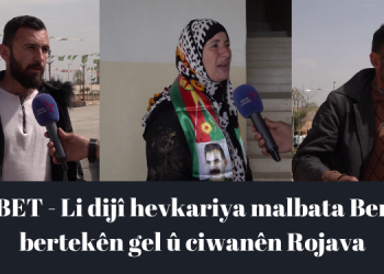 TAYBET – Li dijî hevkariya malbata Berzanî bertekên gel û ciwanên Rojava