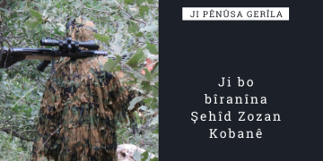 Ji bo bîranîna Şehîd Zozan Kobanê