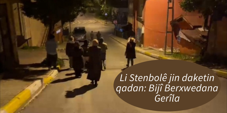 Li Stenbolê jin daketin qadan: Bijî Berxwedana Gerîla