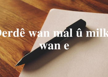 Derdê wan mal û milkê wan e