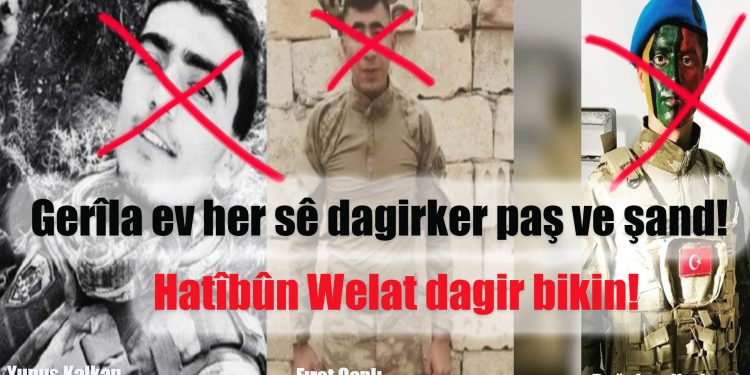 Gerila yek bi yek wan dişîne malên wan – Ev her sê jî temam in!