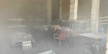 LEZGÎN – Dewleta Tirk navenda Kobanê bombebaran dike