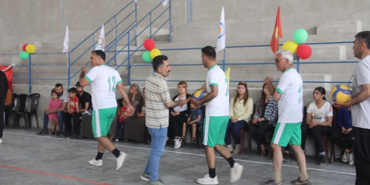 Desteya Ciwan û Werzîşê li Kobanê hola werzîşê ya bi navê şehîd Mesûd Îbrahîm vekir