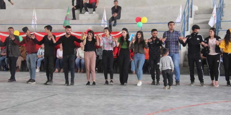 Desteya Ciwan û Werzîşê li Kobanê hola werzîşê ya bi navê şehîd Mesûd Îbrahîm vekir