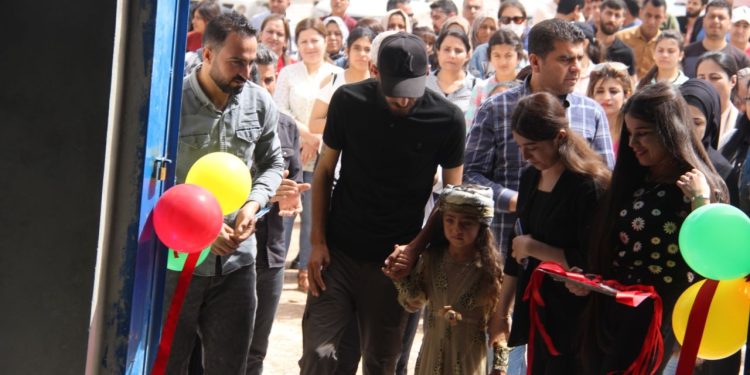 Desteya Ciwan û Werzîşê li Kobanê hola werzîşê ya bi navê şehîd Mesûd Îbrahîm vekir