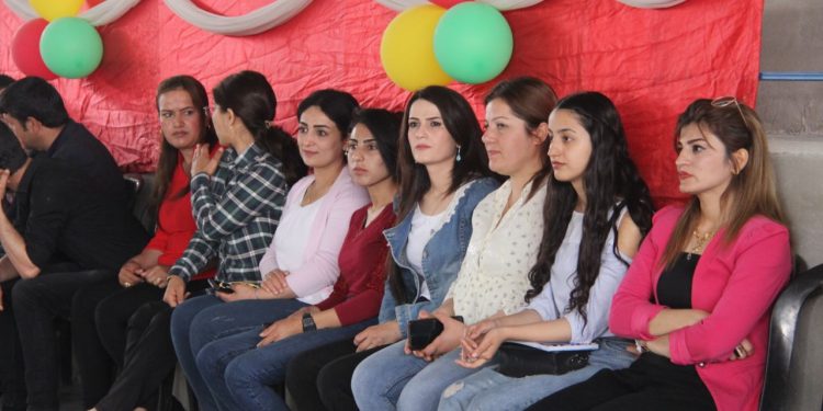 Desteya Ciwan û Werzîşê li Kobanê hola werzîşê ya bi navê şehîd Mesûd Îbrahîm vekir