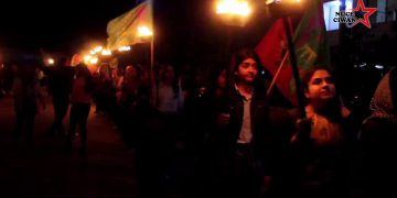 Ciwanên Şehbayê li dijî hevkariya PDK’ê û dagirkeriyê meşiyan