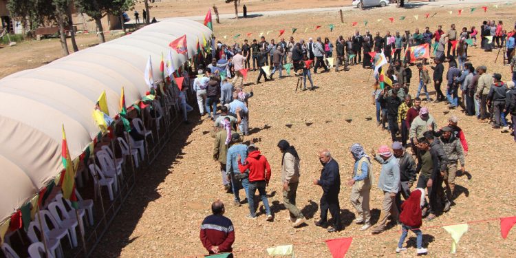 Li Şehbayê bi armanca şermezarkirina êrîşan kon hat vegirtin