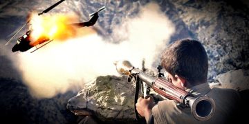 LEZGÎN: Gerîlayên Azadiyê yên Kurdistanê li qada Zapê helîkoptereke Skorsky xistin xwarê