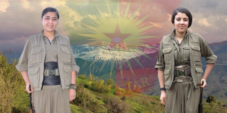 HPG’ê nasnameya 2 gerîlayên li Zapê şehîd bûn eşkere kir