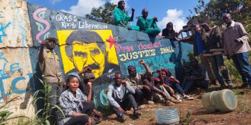 Hunermendên Kenyayî, ji ber ku wêneyên Rêber Apo çêkirin, zexta girtinê li wan tê kirin