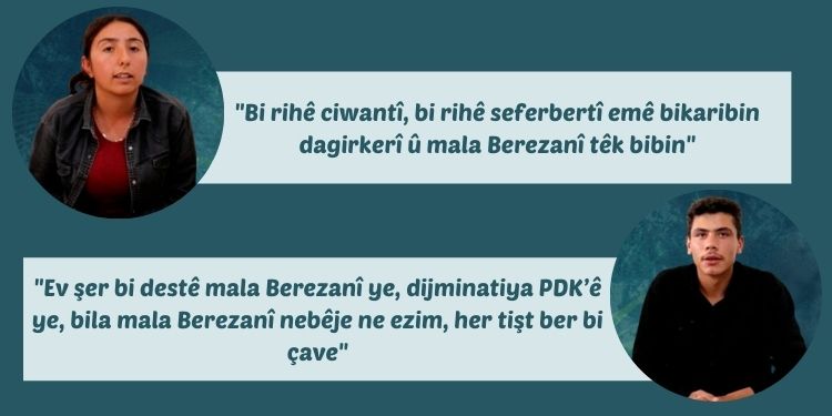 Ciwanên Kobanê: Em Barzanî lanet dikin, li hemberî wî em tevlî seferberiyê dibin