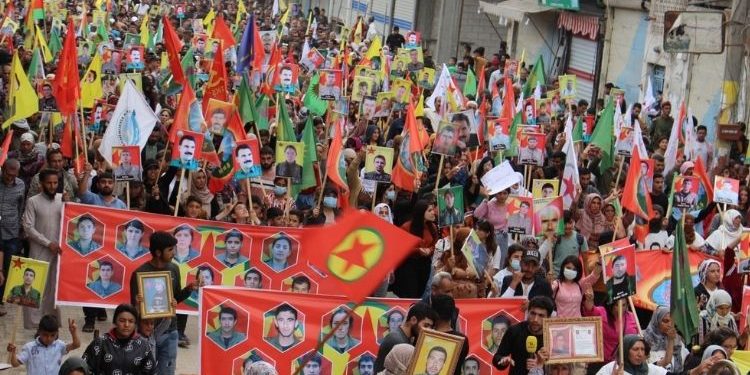 Şêniyên herêma Firatê li hember dagirkeriya dewleta Tirk û PDK’ê ve meşiyan