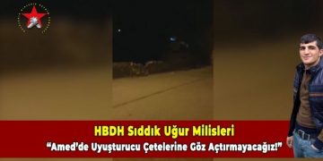 Milîsên HBDH’ê li Amedê çeteyên narkotîk xistin hedefa xwe de