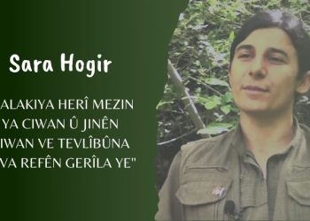 TAYBET – Sara Hogir: Çalakiya herî mezin ya ciwan û jinên ciwan ve tevlîbûna nava refên gerîla ye
