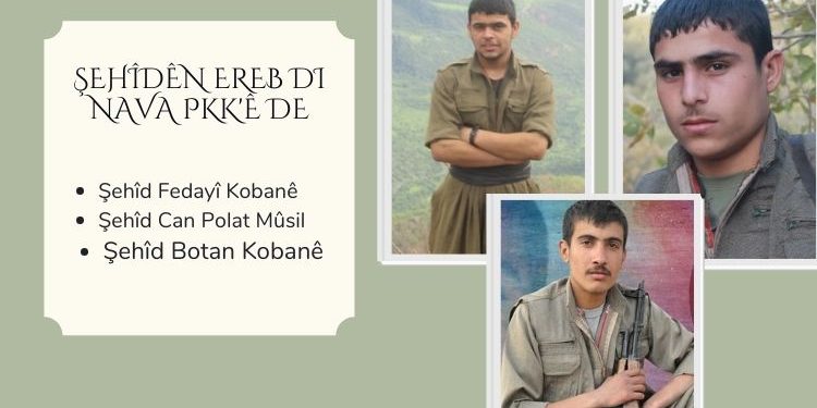 TAYBET – Şehîdên Ereb di nava PKK’ê de