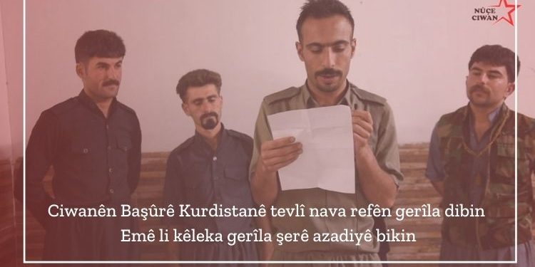 Ciwanên Başûrê Kurdistanê tevlî nava refên gerîla dibin – Emê li kêleka gerîla şerê azadiyê bikin