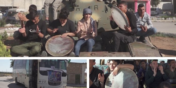 Ciwan û jinên ciwan li Kobanê basa gerok dan destpêkirin