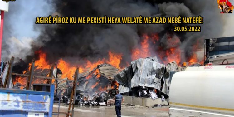 Însiyatîfa Zarokên Agir li dijî faşîstan çalakî li darxistin