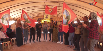 Çalakiya konvedanê ya ciwanan li Dirbêsiyê di roja xwe ya duyemîn de dewam dike