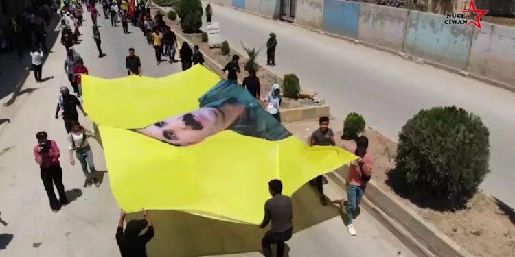 Meşa ciwanan ya ku ji Tirbespiyê destpêkiribû gihîşt Çilaxa