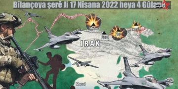 Bîlancoya berxwedana gerîla ji 17’ê Nîsanê heya 4’ê Gulana 2022’an
