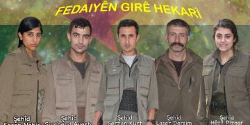 HPG’ê nasnameya 5’ê gerîlayên ku li Metînayê eşkere kir