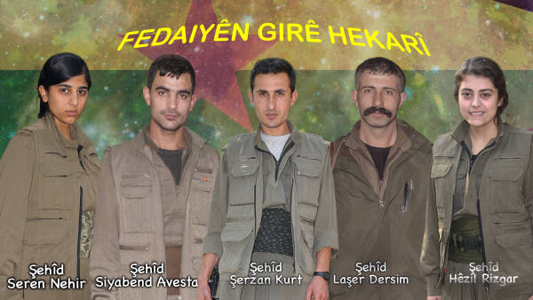 HPG’ê nasnameya 5’ê gerîlayên ku li Metînayê eşkere kir