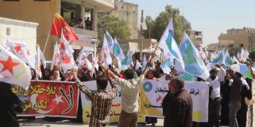 Şêniyên Reqayê dagikeriya dewleta Tirk şermezar kirin