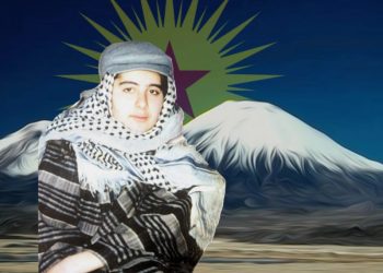 Bi agirê bedena xwe bû sembola dîroka ji agir