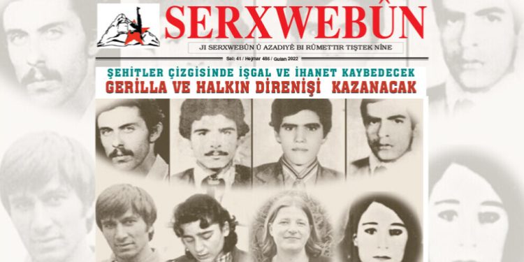 Hejmara Gulanê ya Rojnameya Serxwabûn derket