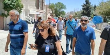 Li Silêmanî şênî daketin qadan