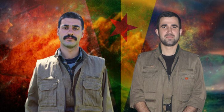 HPG’ê Nasnameya 2 gerîlayên li Metînayê şehîd bûne eşkere kir