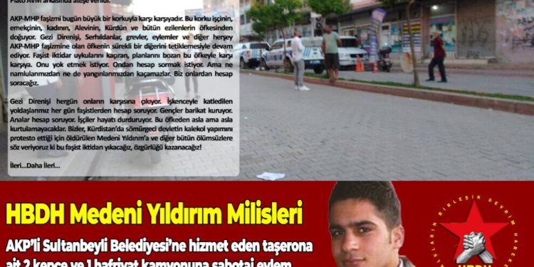 Milîsên HBDH’ê çalakiyên xwe didomînin