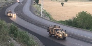 Ber bi Çiyayê Cûdiyê ve esker hatin sewqkirin