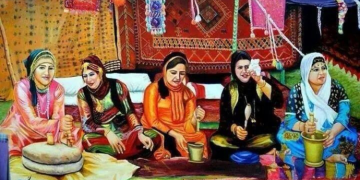 Jiyan bi giştî bi pêşengtiya jin bi rêve çûye