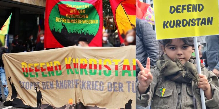 Sazî û partiyên Kurdistanî ji bo meşa Dusseldofrê banga tevlîbûnê kirin