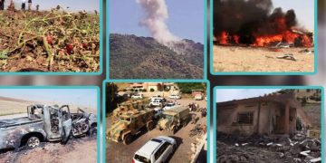 Dewleta Tirk li Başûrê Kurdistanê bi riya sîxuran êrîş dike