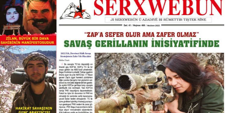 Hejmara 486’yemîn a rojnameya Serxwebûnê derket