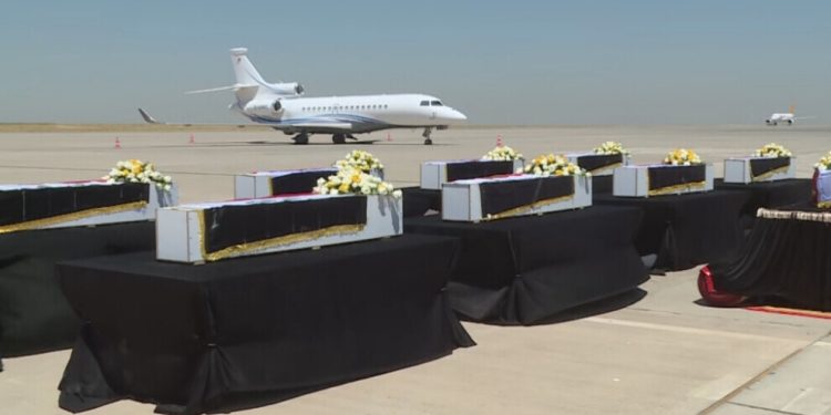 Cenazeyê 9 kesên li Zaxoyê hatibûn qetilkirin, wê bibin Bexdayê