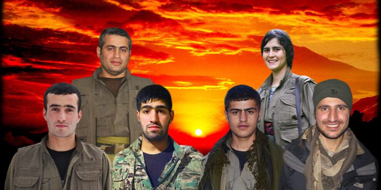 HPG’ê nasnameya 6 gerîlayên ku li Wanê şehîd bûne eşkere kir