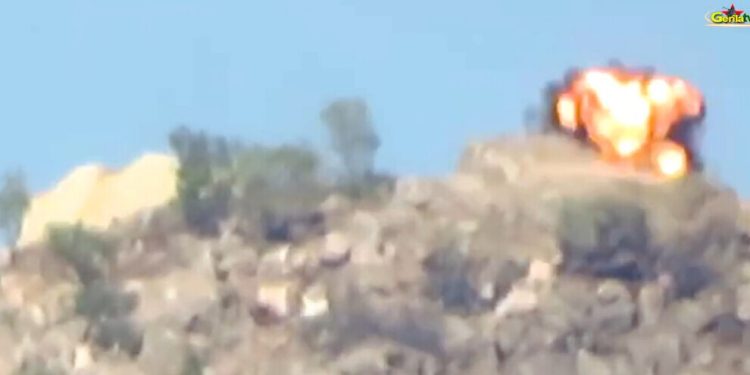 Gerîlayên Azadiyê Tankekî dewleta Tirk rûxandin