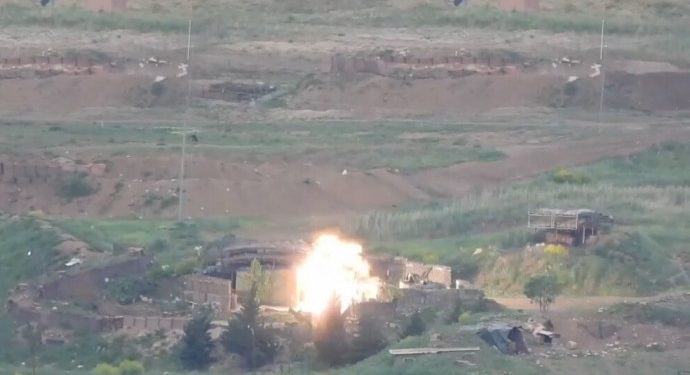 Li dijî baregeha dewleta Tirk ya dagirker êrîş pêk hat