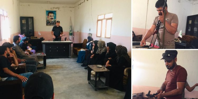 Li Ceza’a jî ciwanan civîn ji gelên bajêr re li darxistin