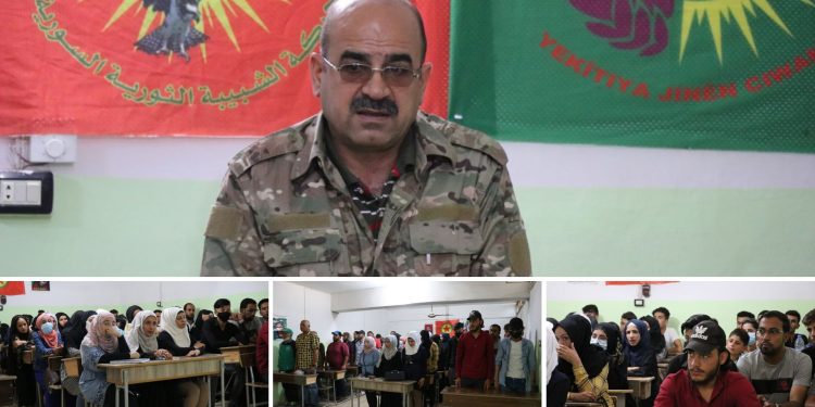 Ciwanên Reqayê derbarê pêvajoyê de civînek li darxistin